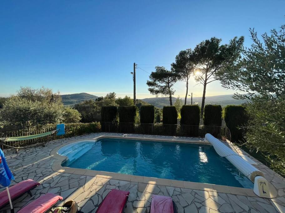 Dependance Neuve Entre Mer Et Nature, Climatisee Avec Vue Le Castellet Kültér fotó