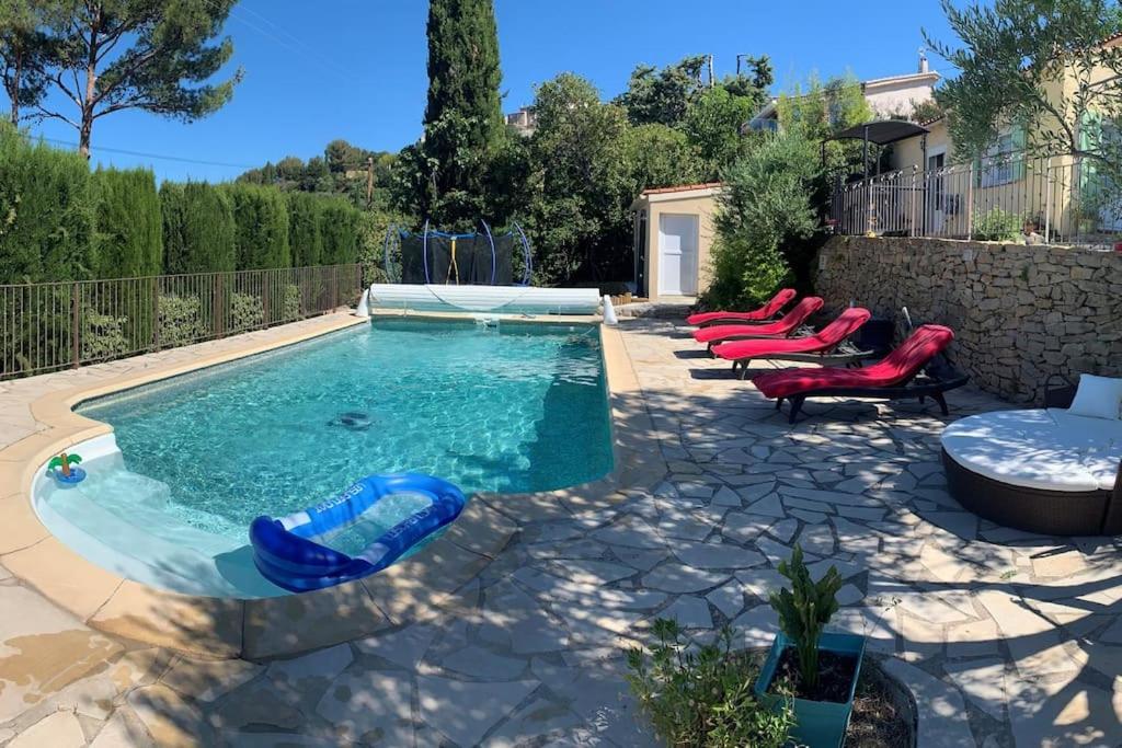 Dependance Neuve Entre Mer Et Nature, Climatisee Avec Vue Le Castellet Kültér fotó